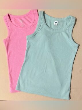 Girl's Wonder Nation Ribbed Tank Tops